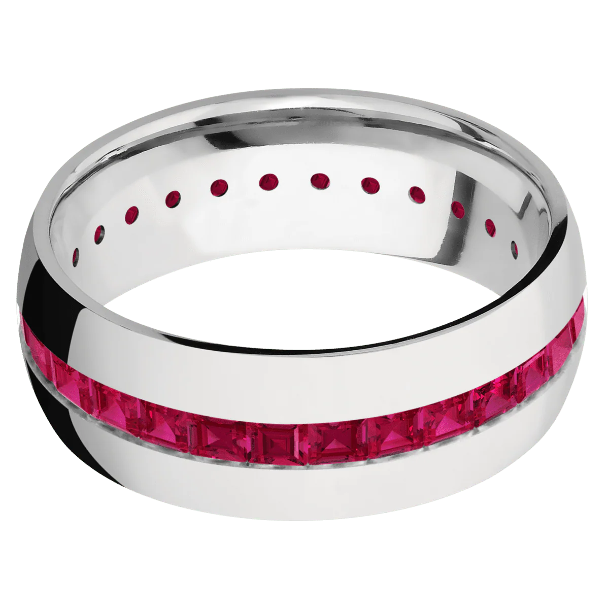 14K White Gold + Polish Finish - Image 3