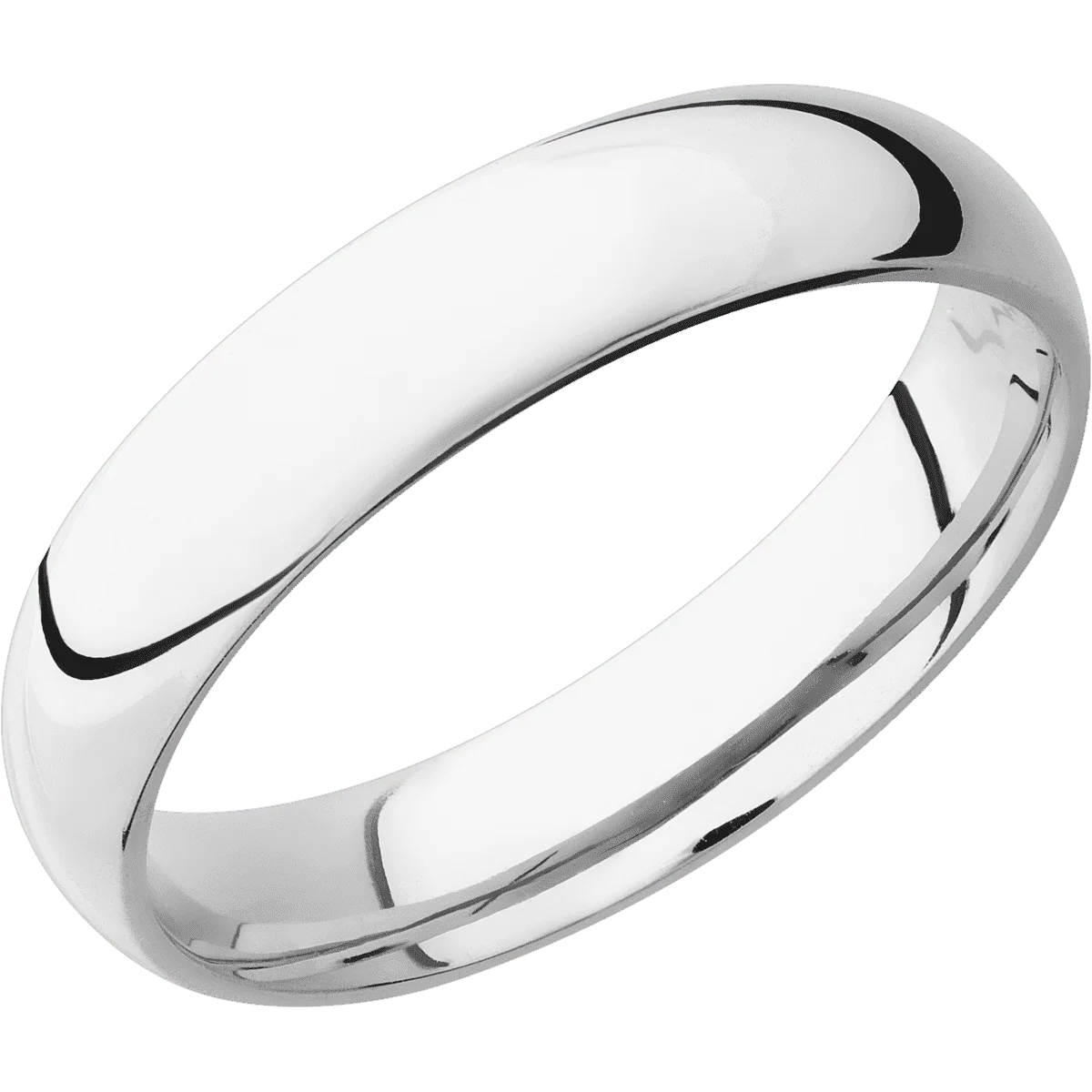 14K White Gold + Polish Finish - Image 2