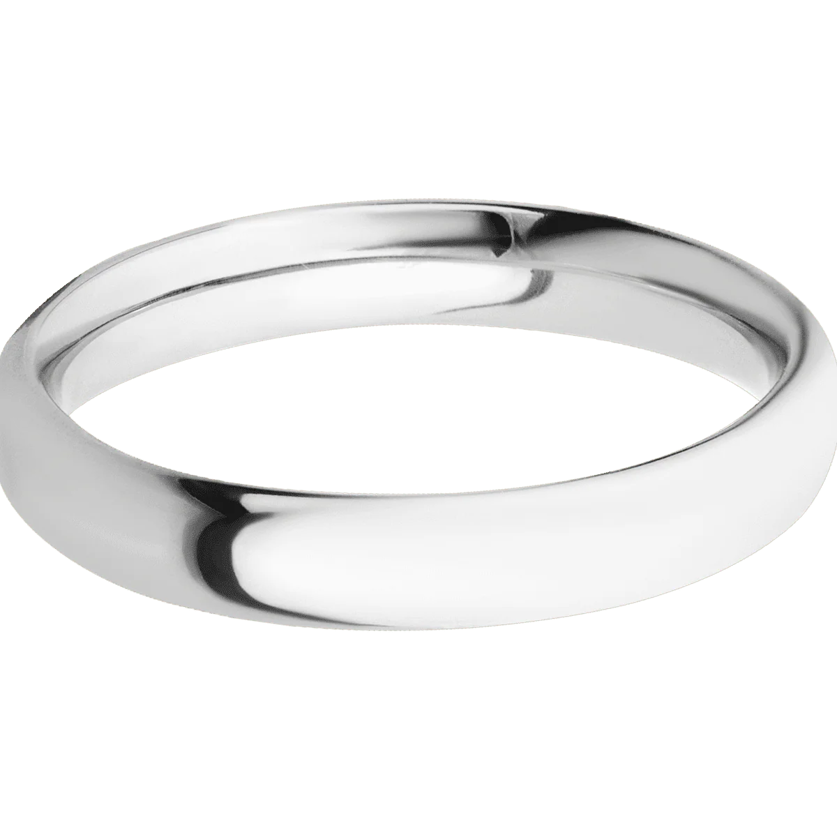 14K White Gold + Polish Finish - Image 3