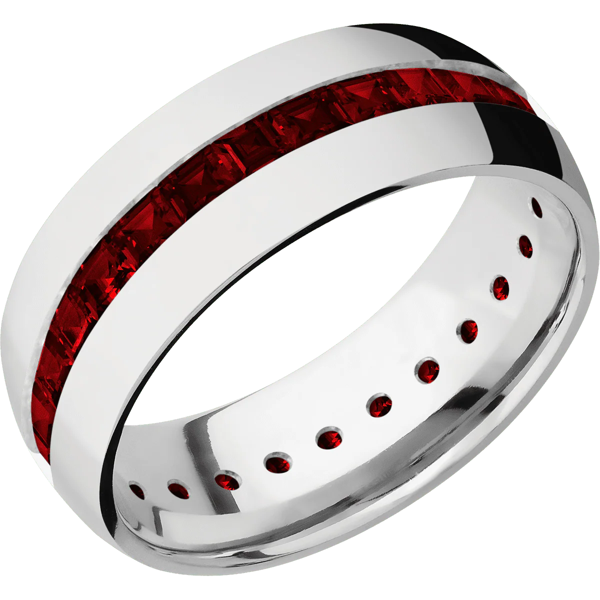 14K White Gold + Polish Finish - Image 2