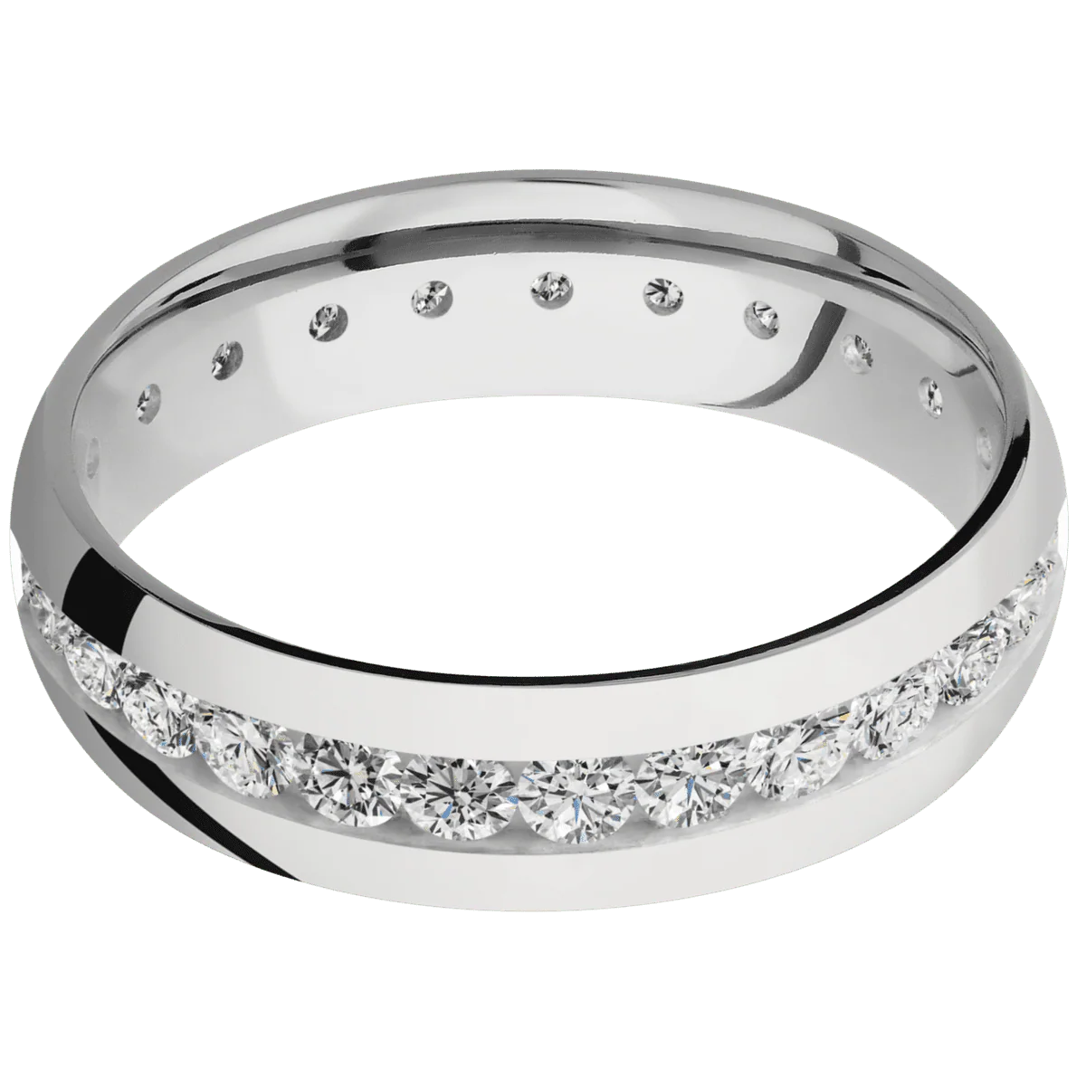 14K White Gold + Polish Finish - Image 3