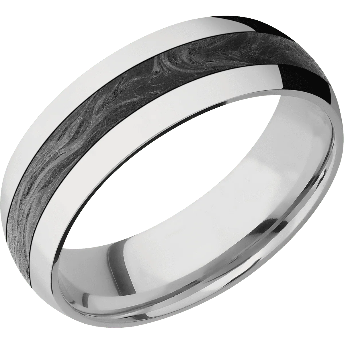 14K White Gold + Polish Finish - Image 2