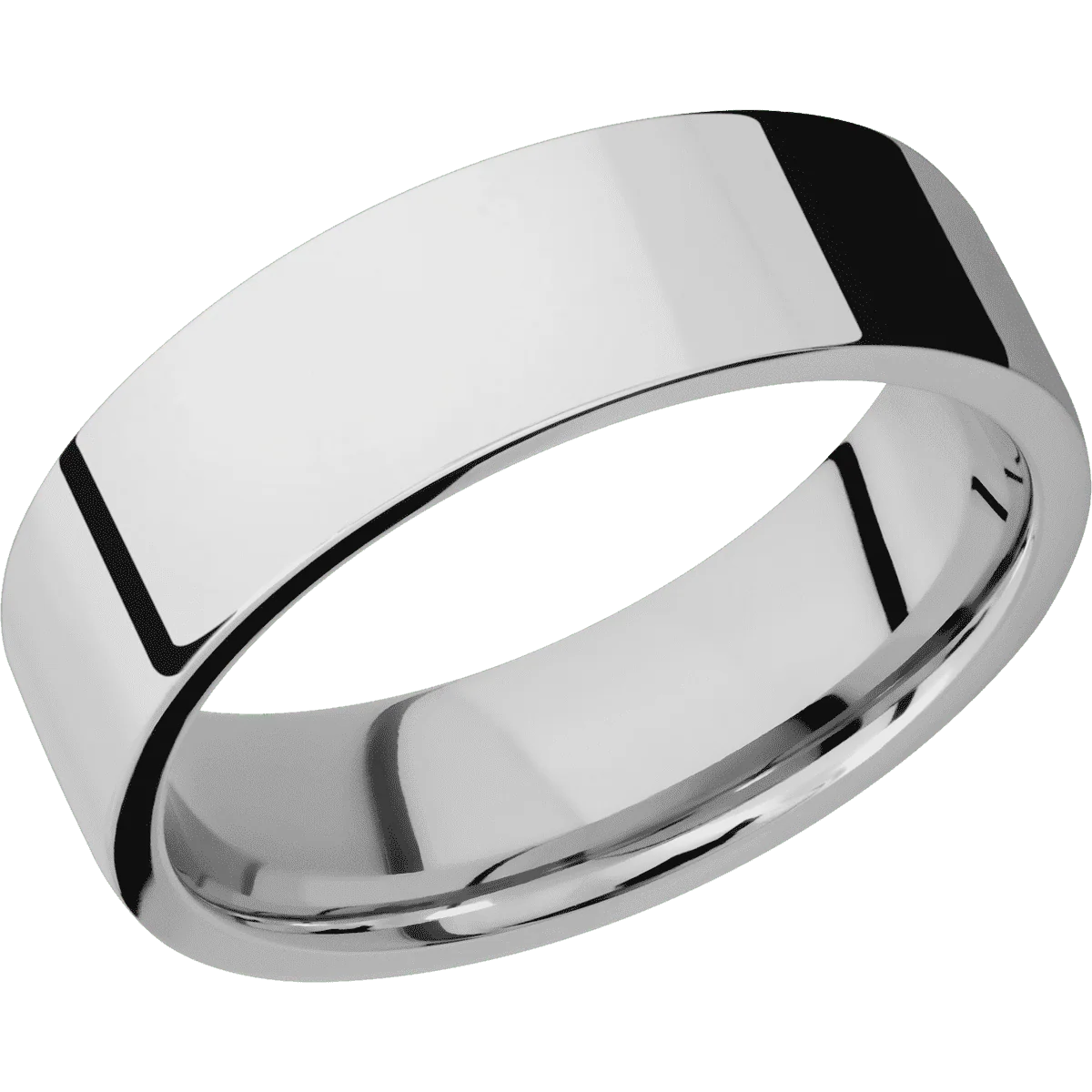 14K White Gold + Polish Finish - Image 2
