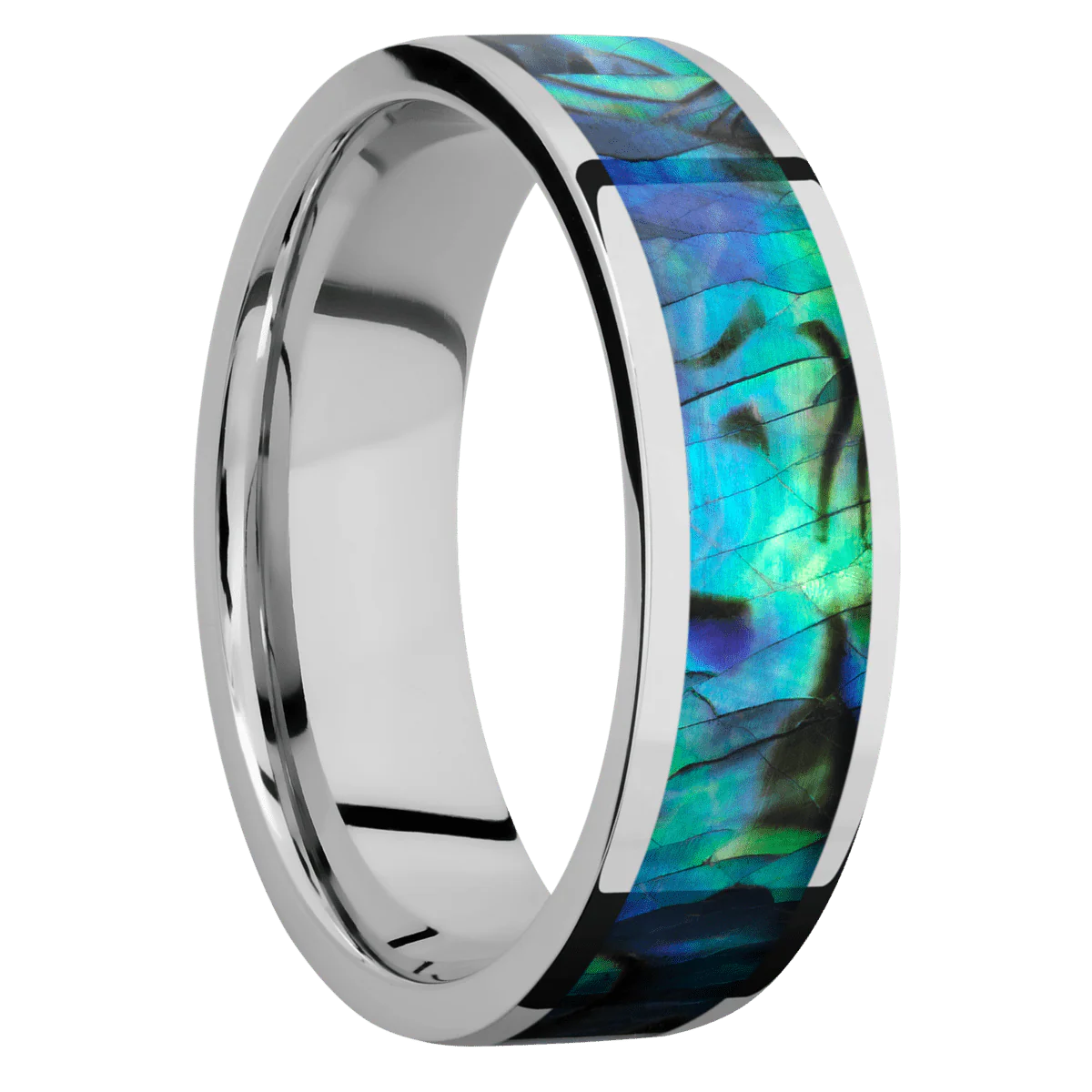 14K White Gold + Polish Finish
