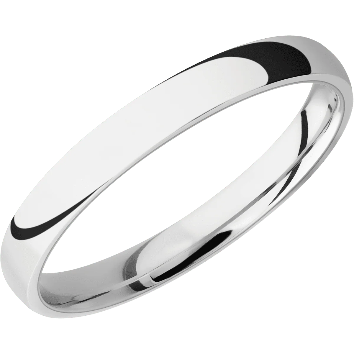 14K White Gold + Polish Finish + Titanium - Image 2