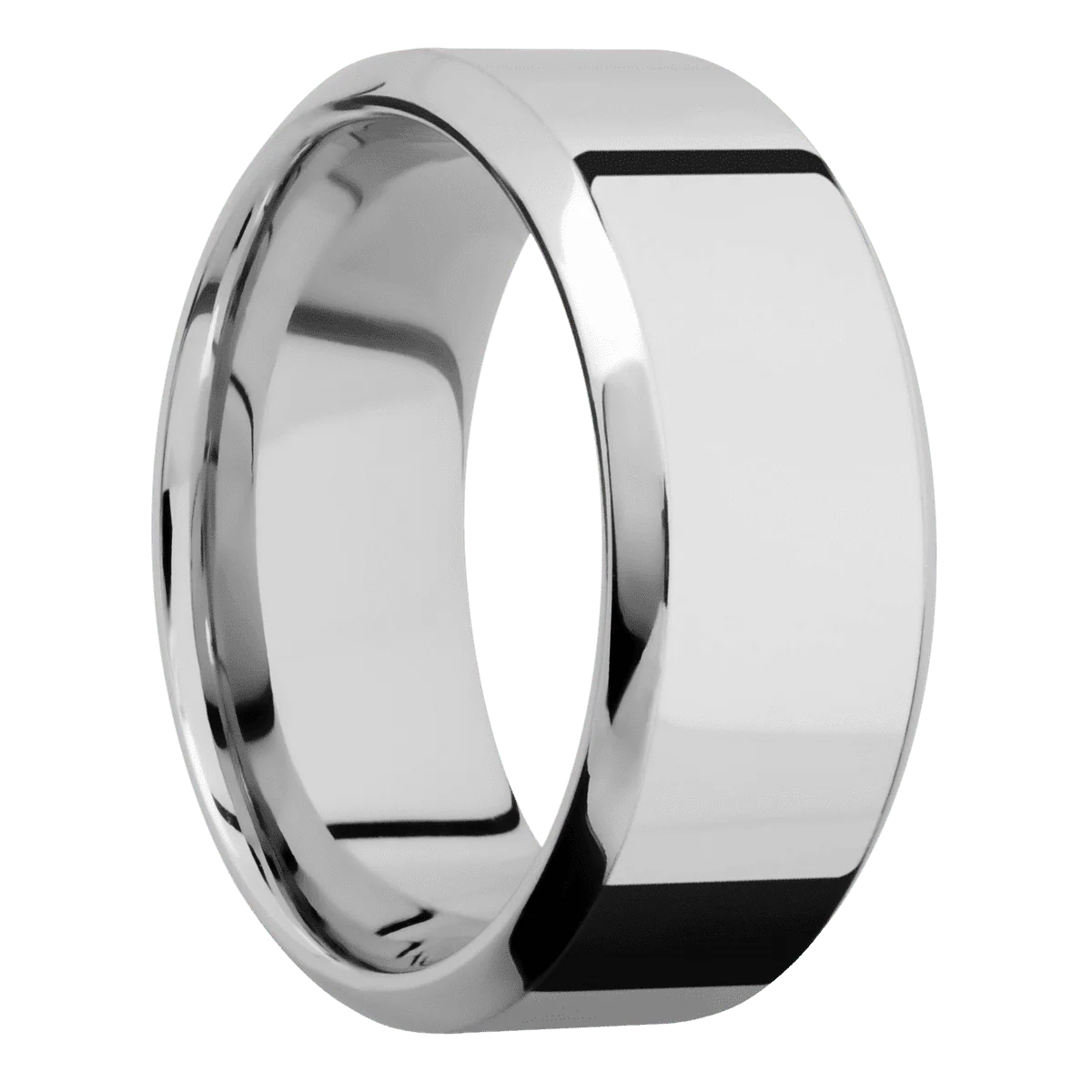 14K White Gold + Polish , Polish Finish