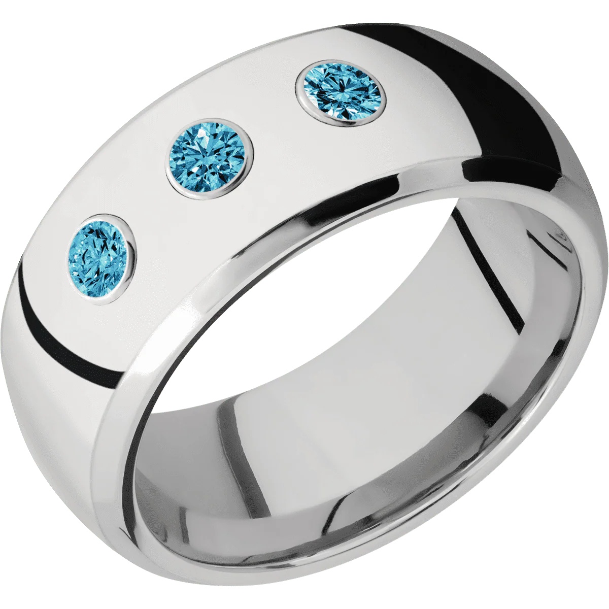 14K White Gold + Polish , Polish Finish - Image 2
