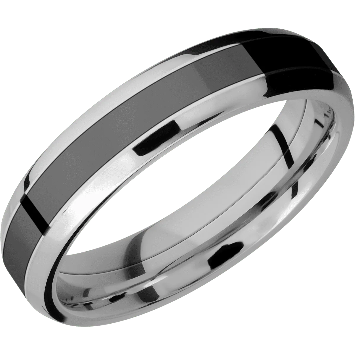 14K White Gold + Polish , Polish Finish - Image 2