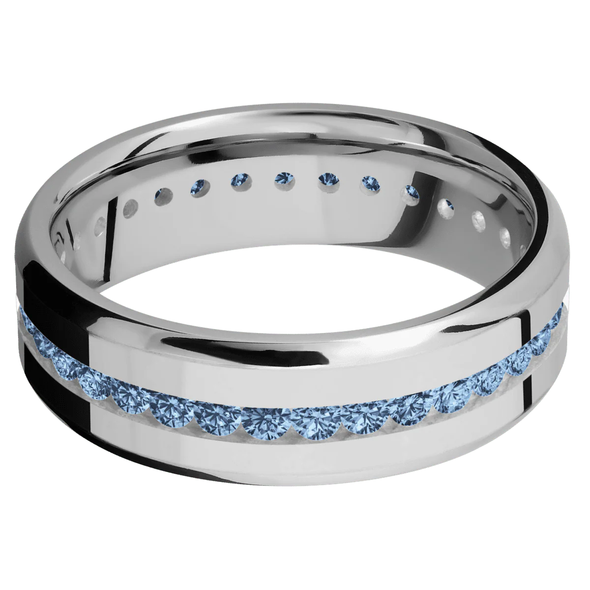 14K White Gold + Polish , Polish Finish - Image 3