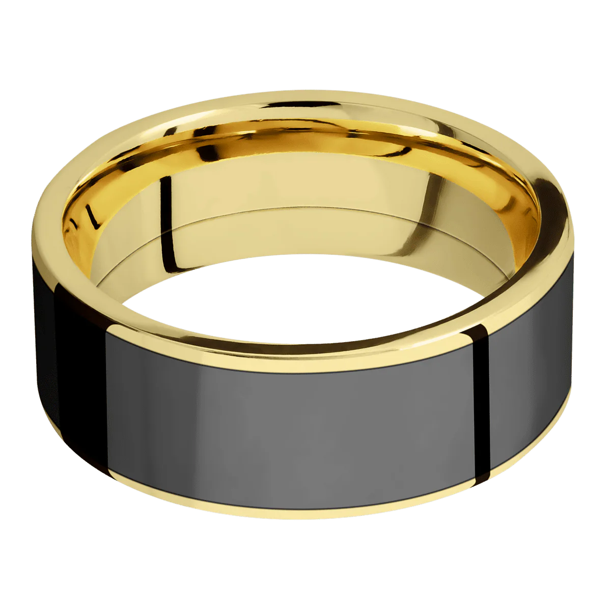 14K Yellow Gold + Polish Finish - Image 3