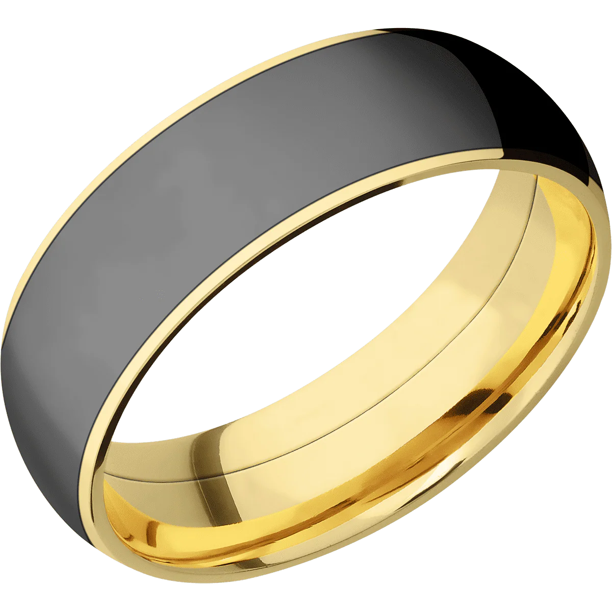 14K Yellow Gold + Polish Finish - Image 2