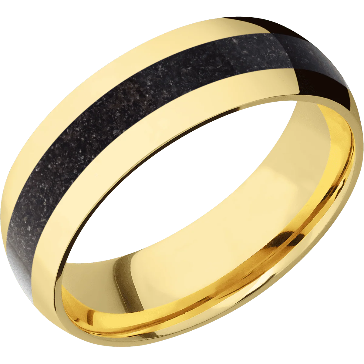 14K Yellow Gold + Polish Finish - Image 2