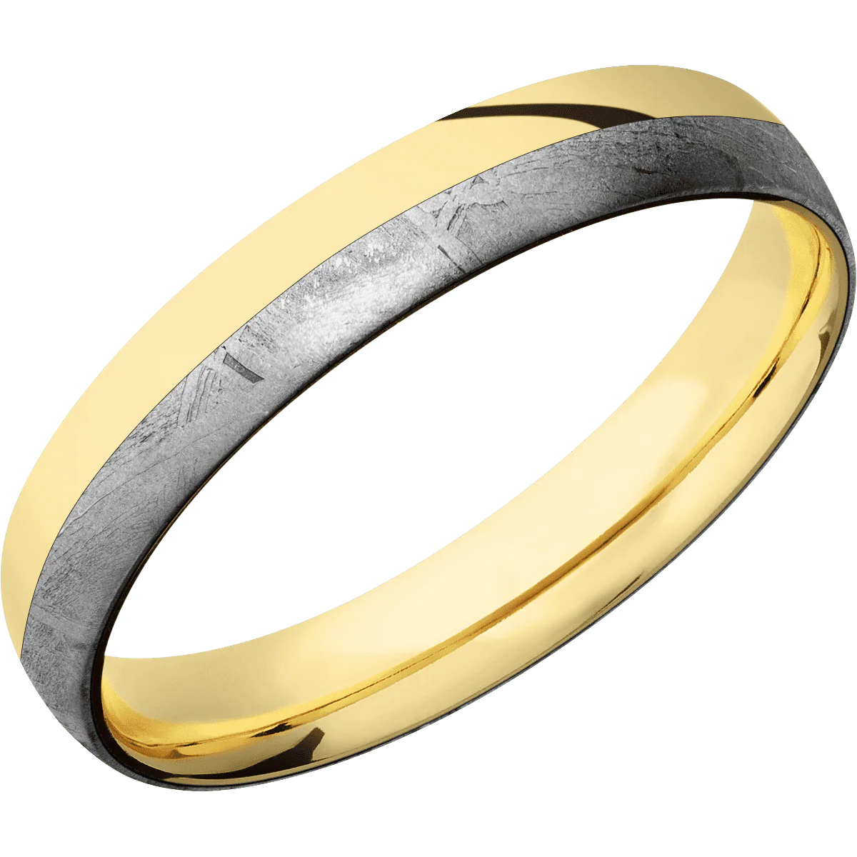 14K Yellow Gold + Polish Finish - Image 2