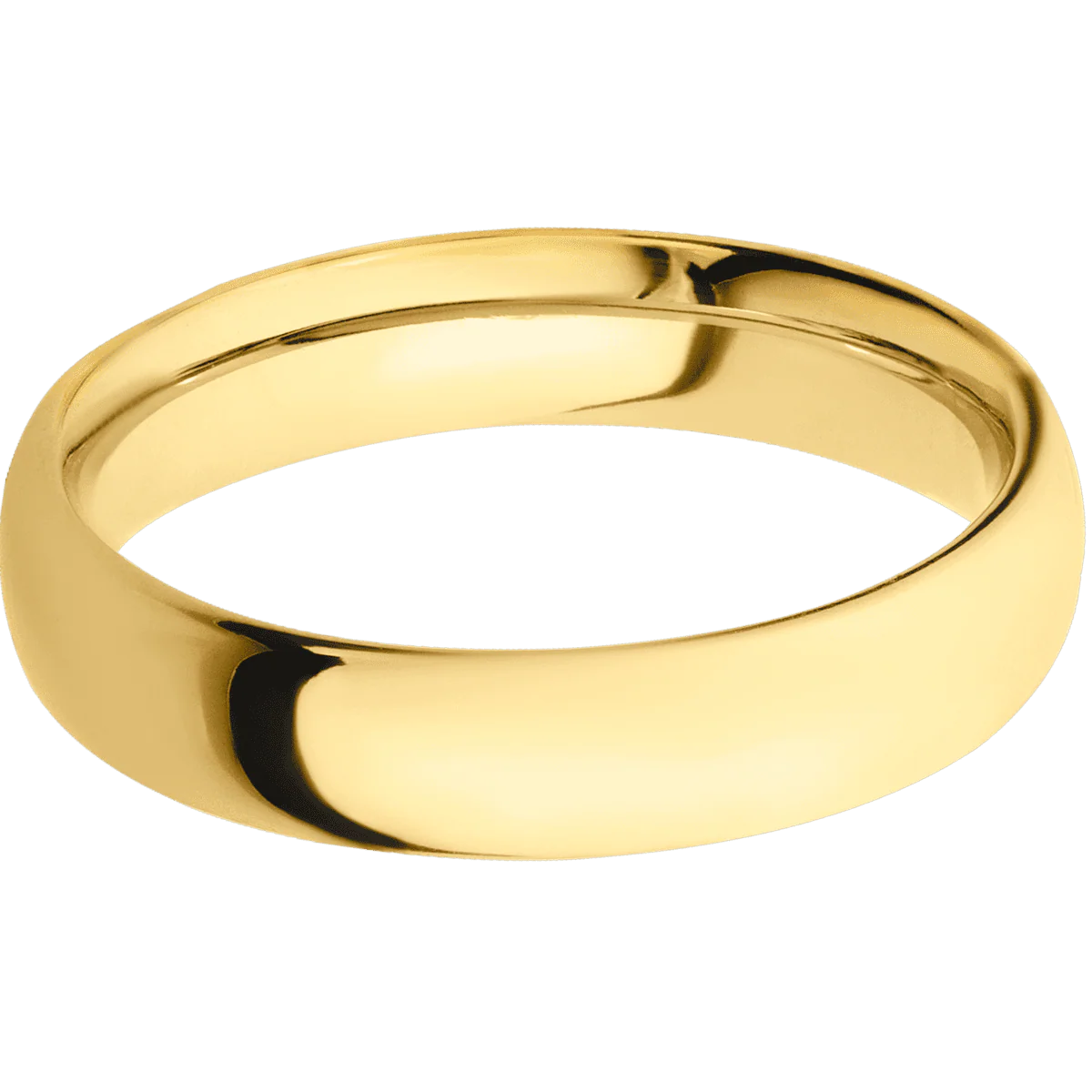 14K Yellow Gold + Polish Finish - Image 3