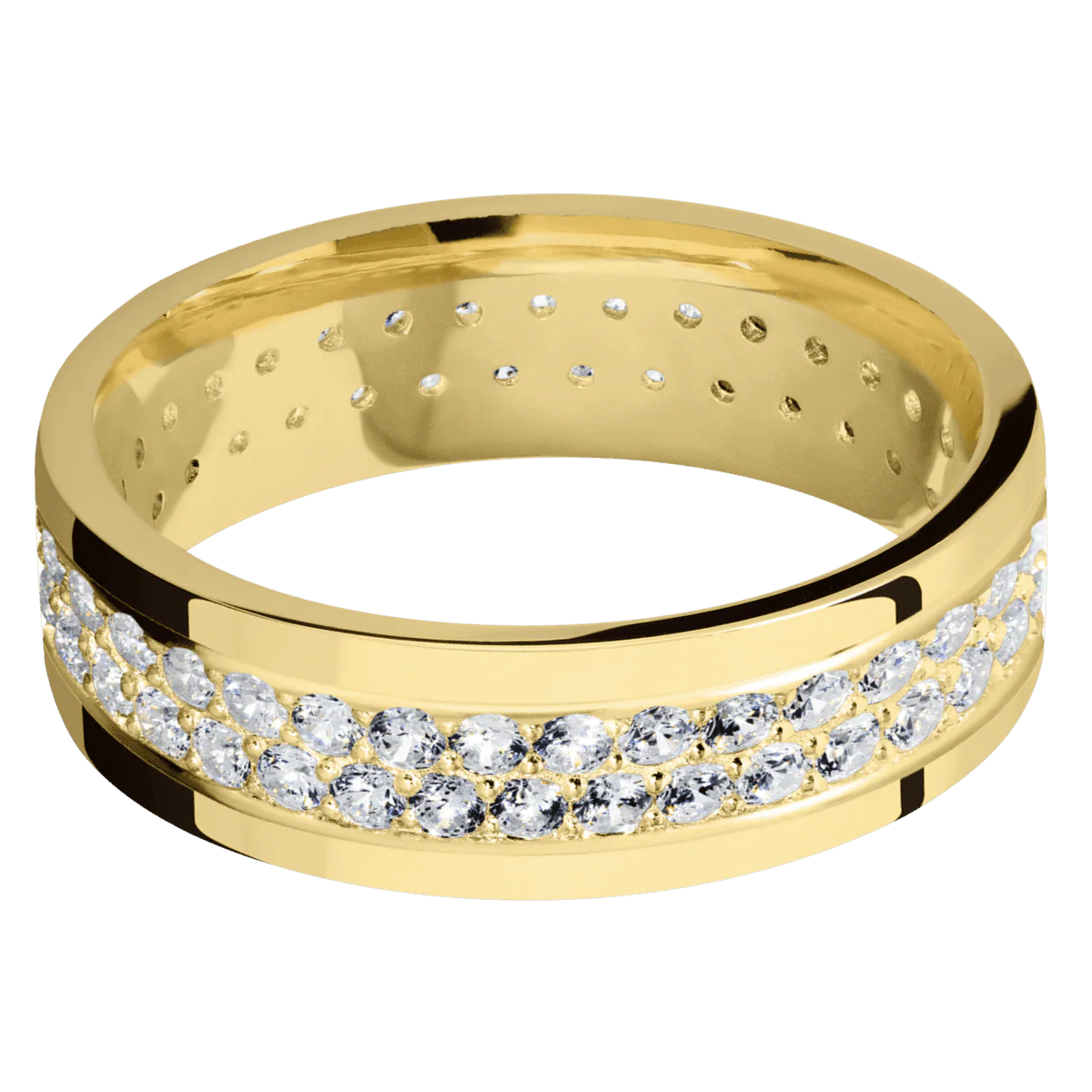 14K Yellow Gold + Polish Finish - Image 3