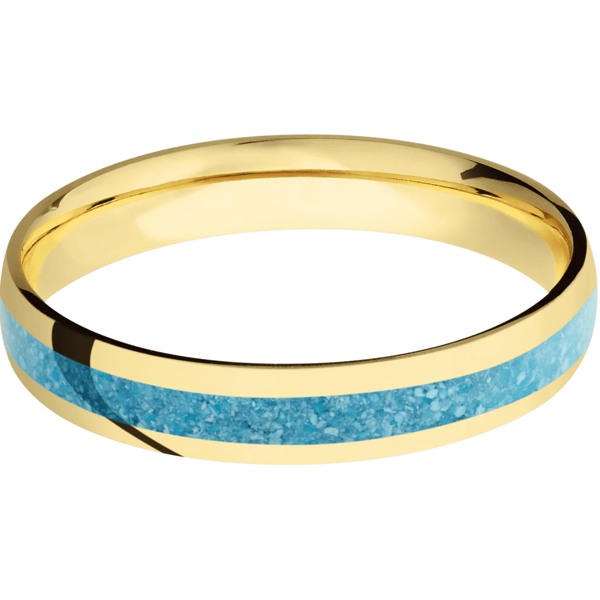14K Yellow Gold + Polish Finish - Image 3