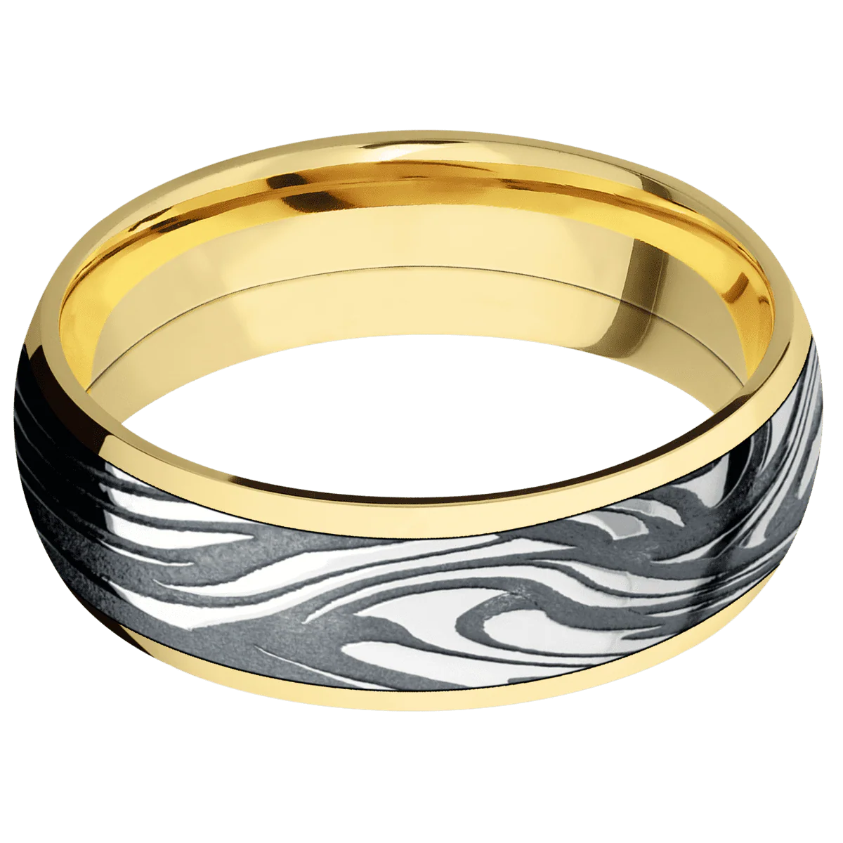 14K Yellow Gold + Polish Finish - Image 3
