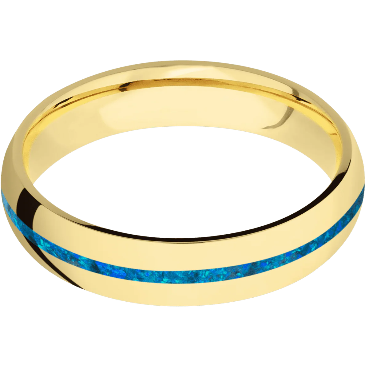 14K Yellow Gold + Polish Finish - Image 3