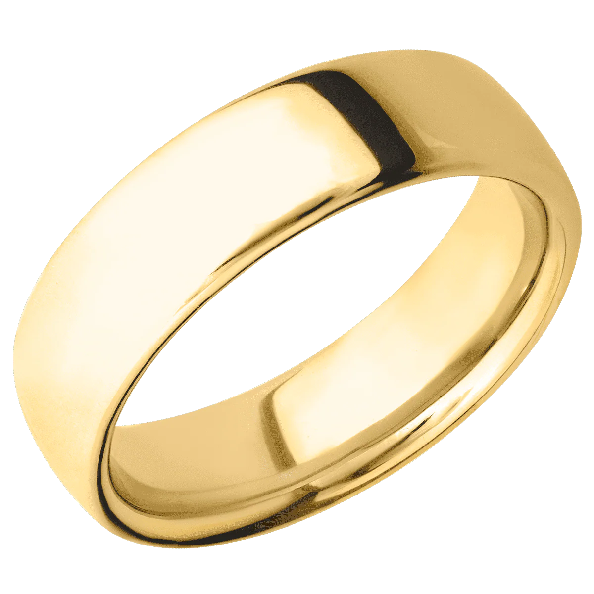 14K Yellow Gold + Polish Finish - Image 2