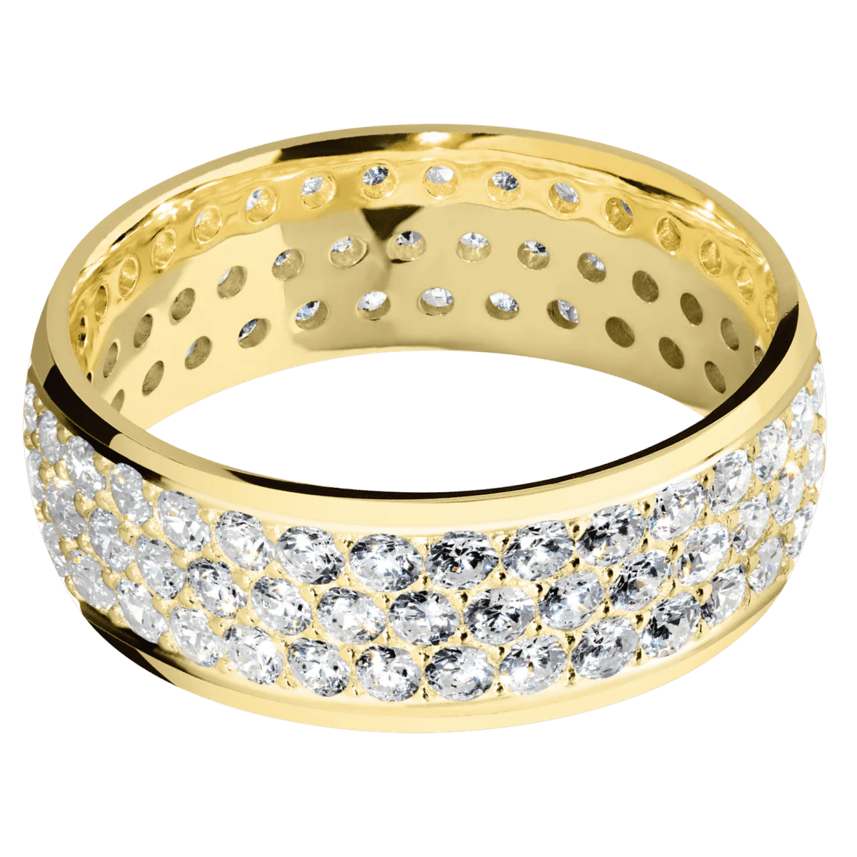 14K Yellow Gold + Polish Finish - Image 3