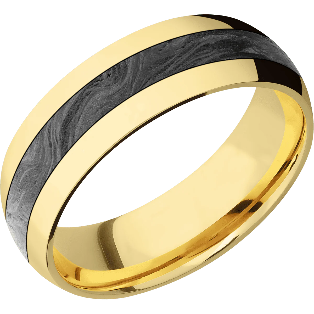 14K Yellow Gold + Polish Finish - Image 2
