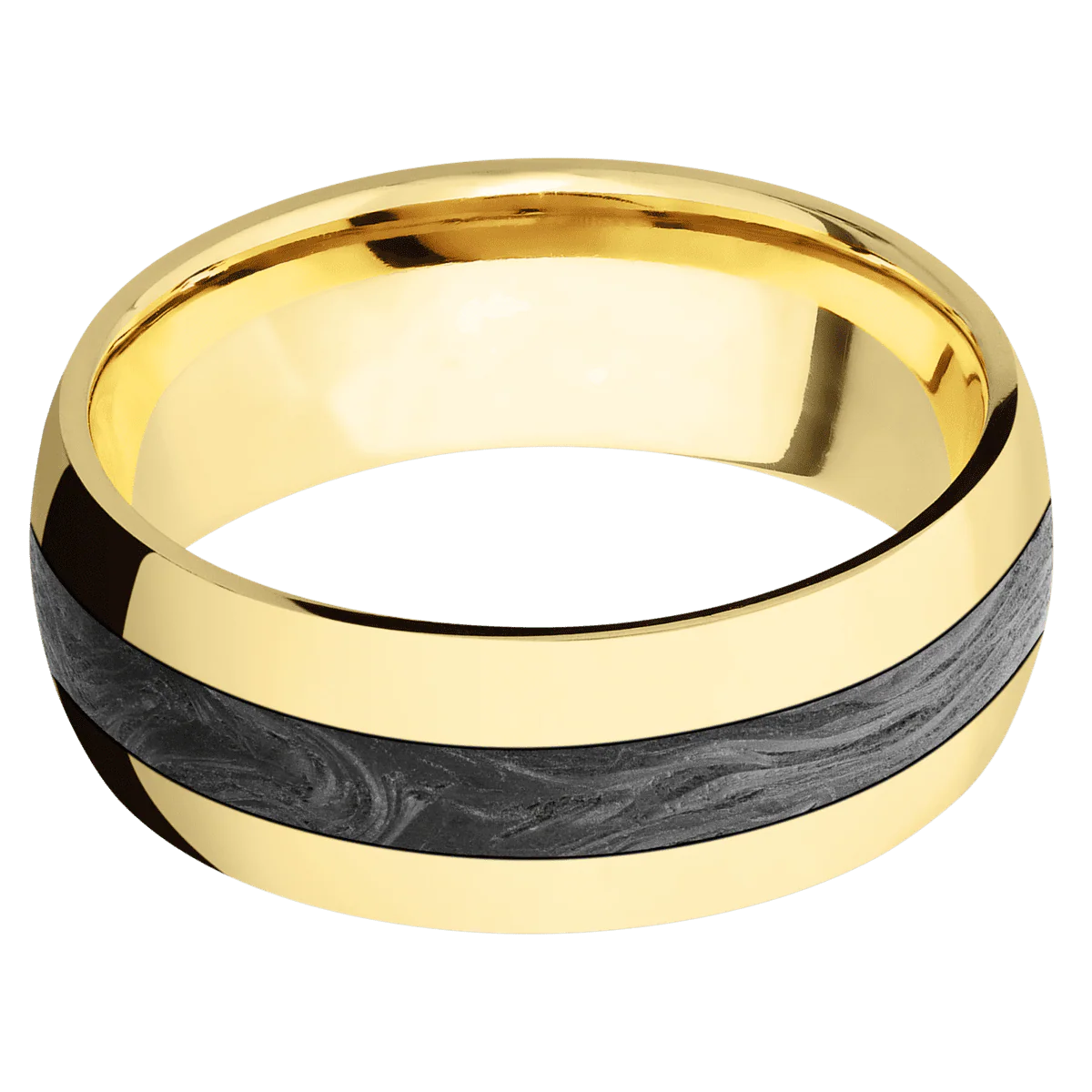 14K Yellow Gold + Polish Finish - Image 3