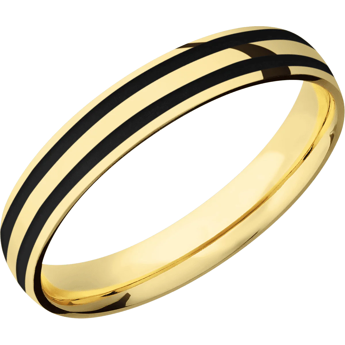 14K Yellow Gold + Polish Finish - Image 2