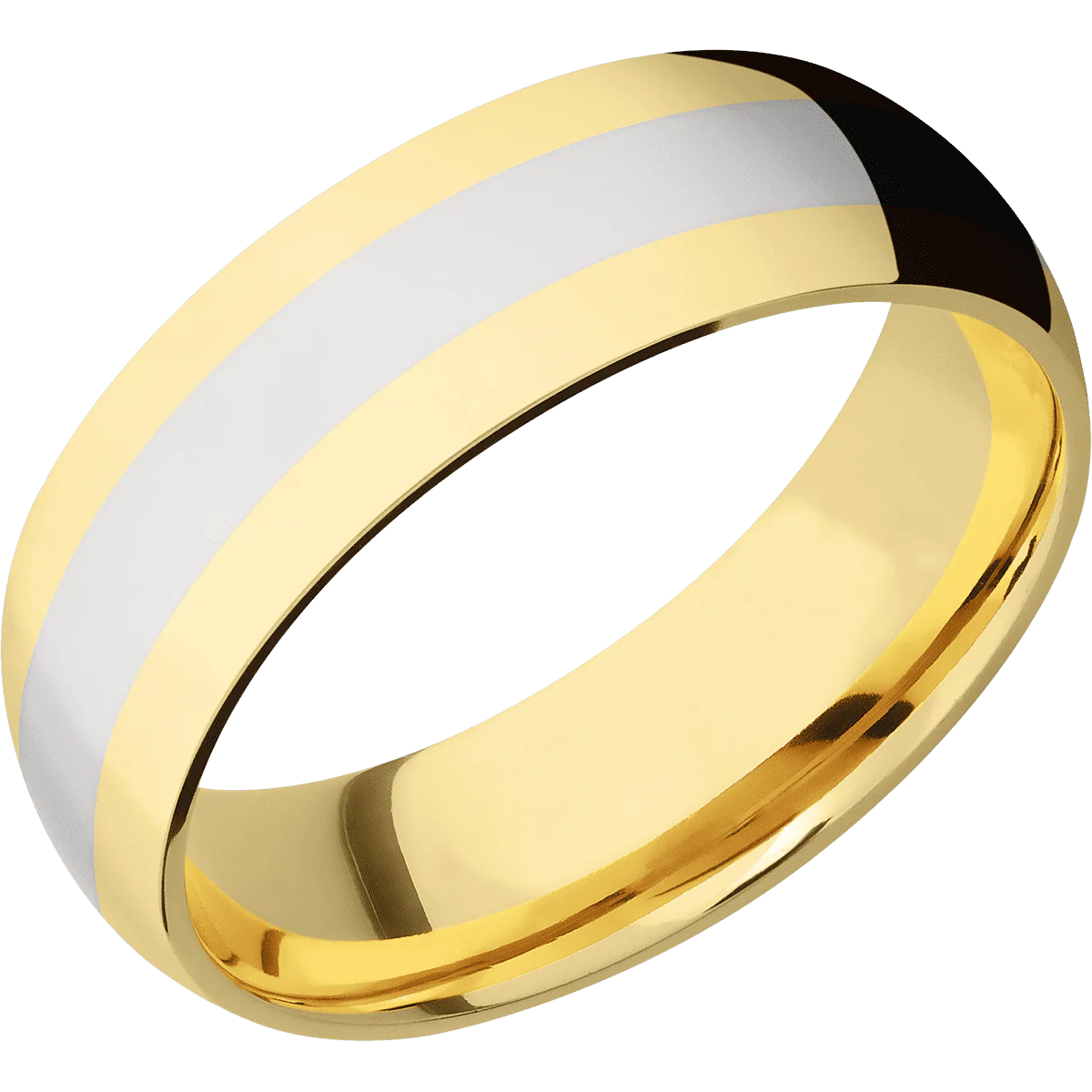 14K Yellow Gold + Polish Finish - Image 2