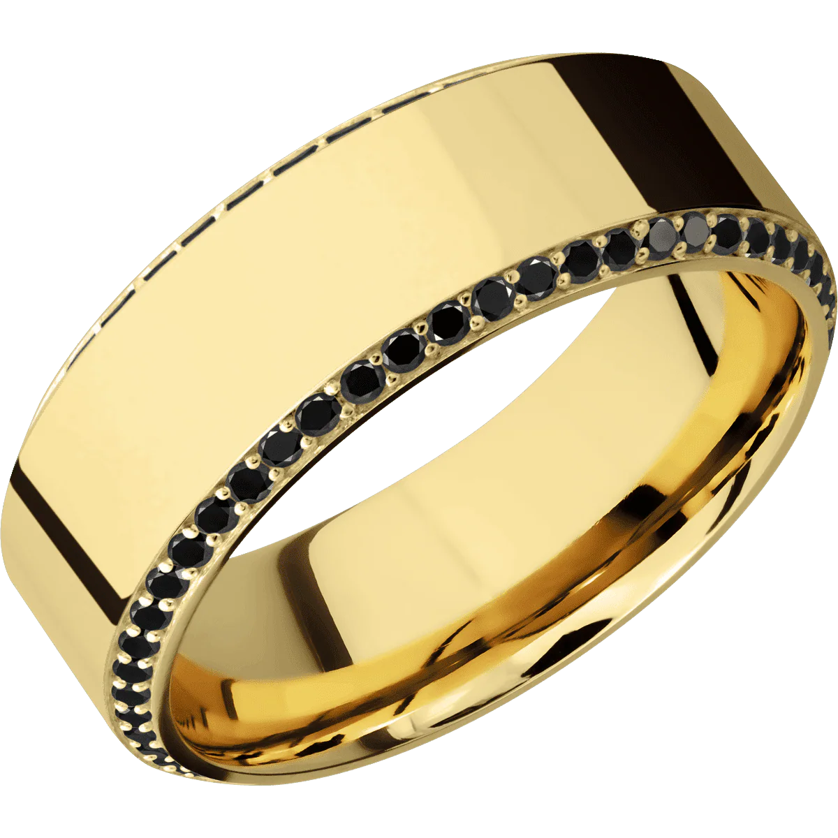14K Yellow Gold + Polish , Polish Finish - Image 2