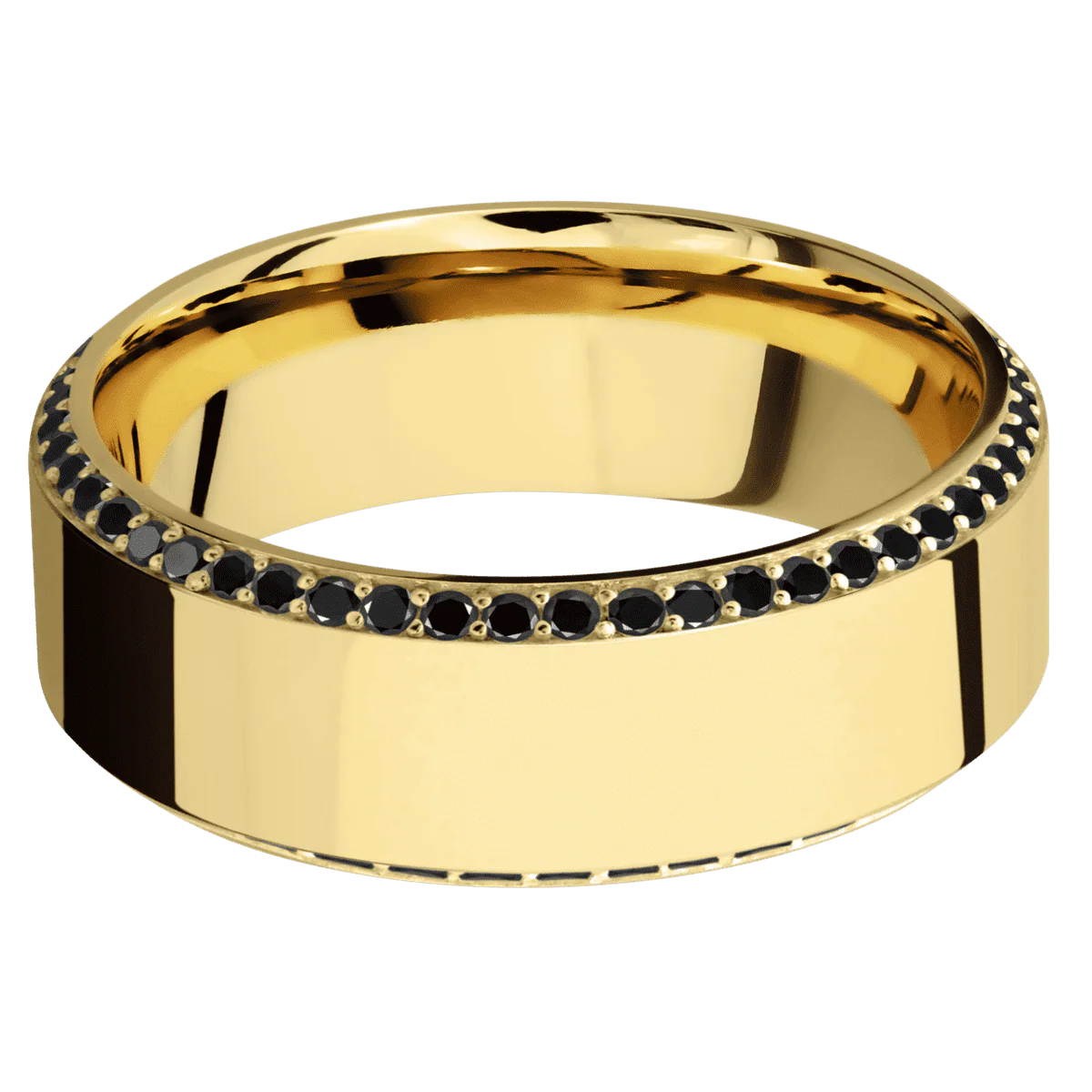 14K Yellow Gold + Polish , Polish Finish - Image 3