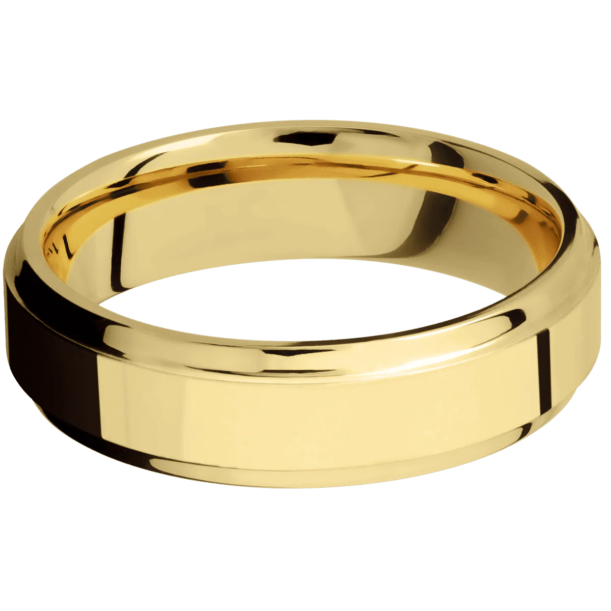 14K Yellow Gold + Polish , Polish Finish - Image 3