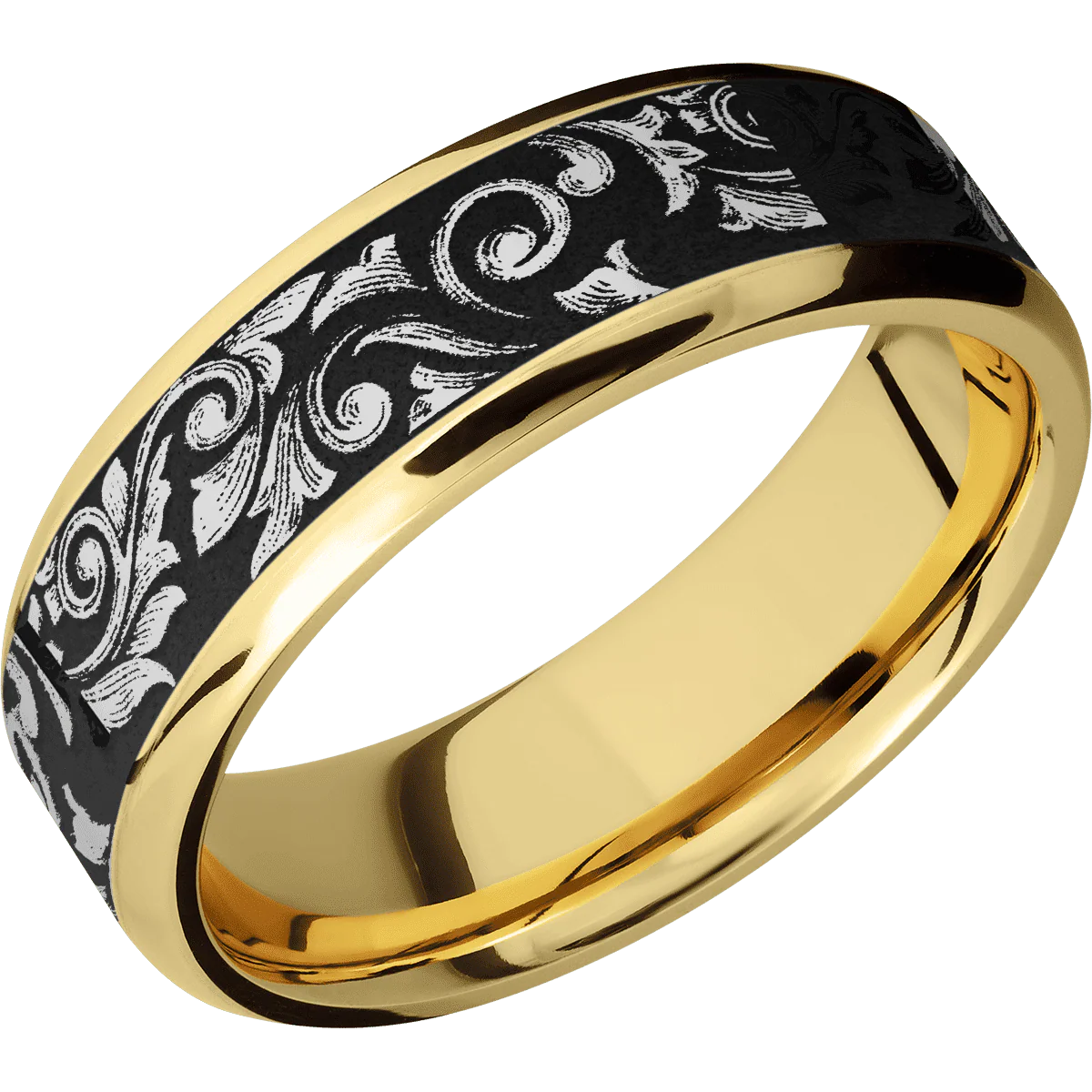 14K Yellow Gold + Polish , Polish Finish - Image 2