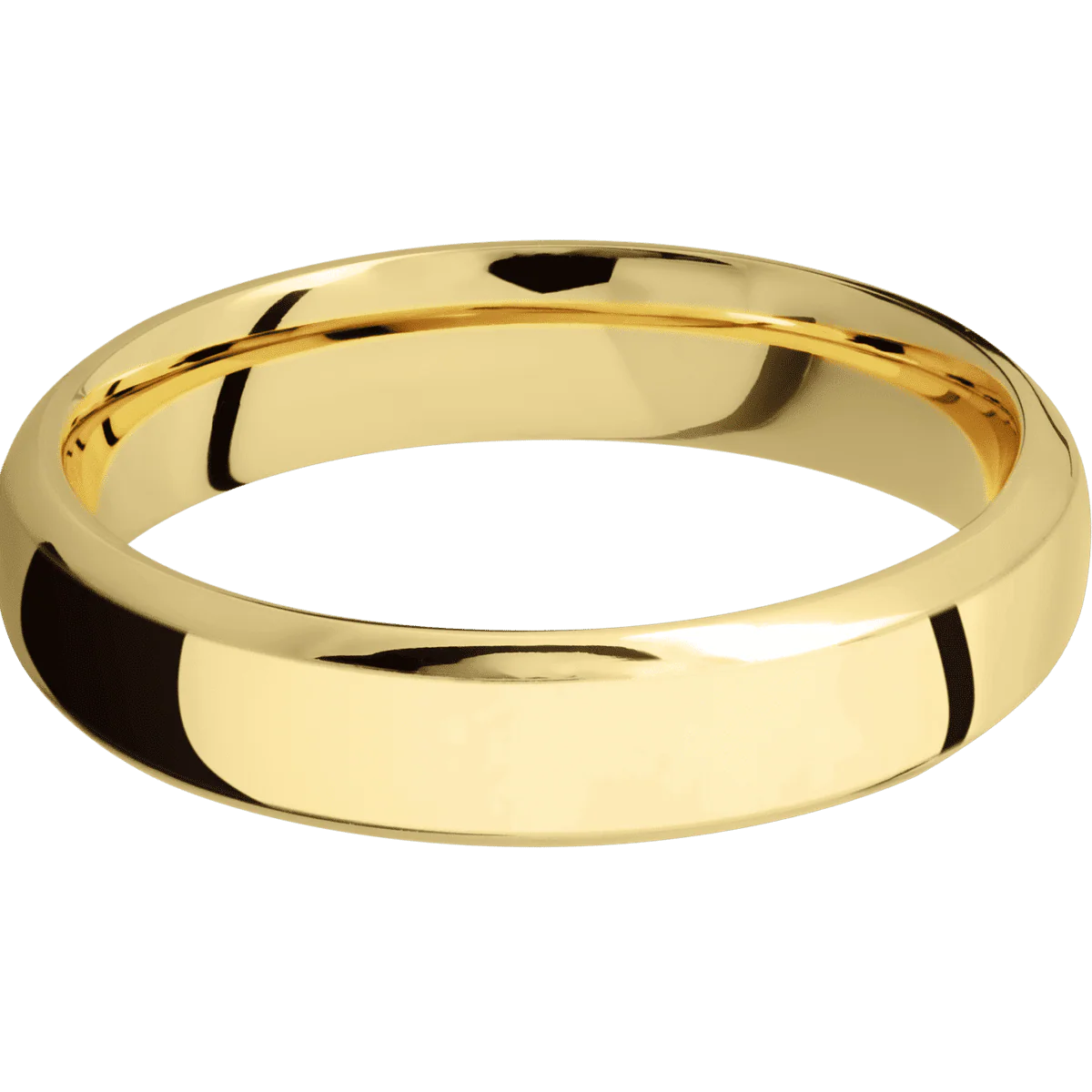 14K Yellow Gold + Polish , Polish Finish - Image 3