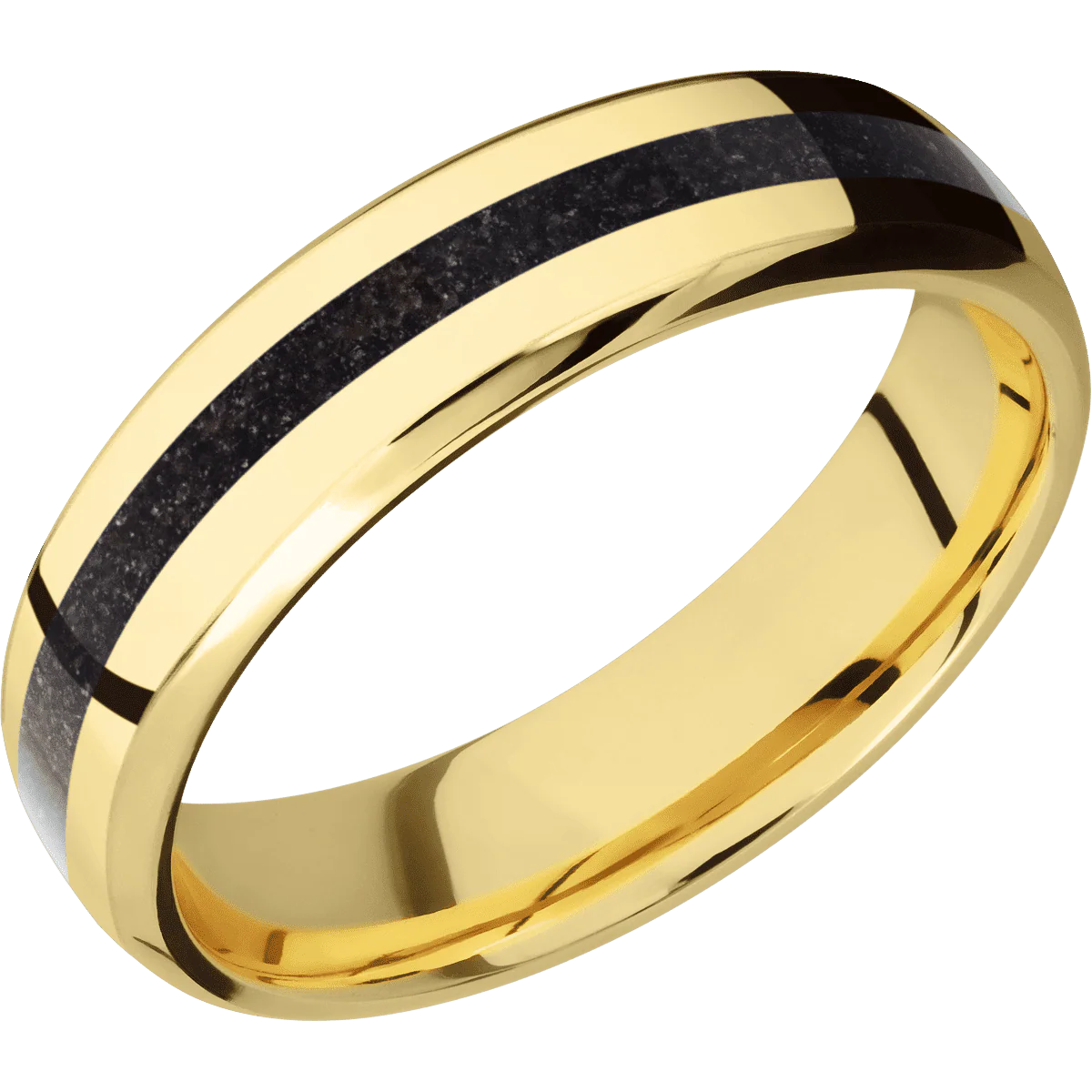 14K Yellow Gold + Polish , Polish Finish - Image 2