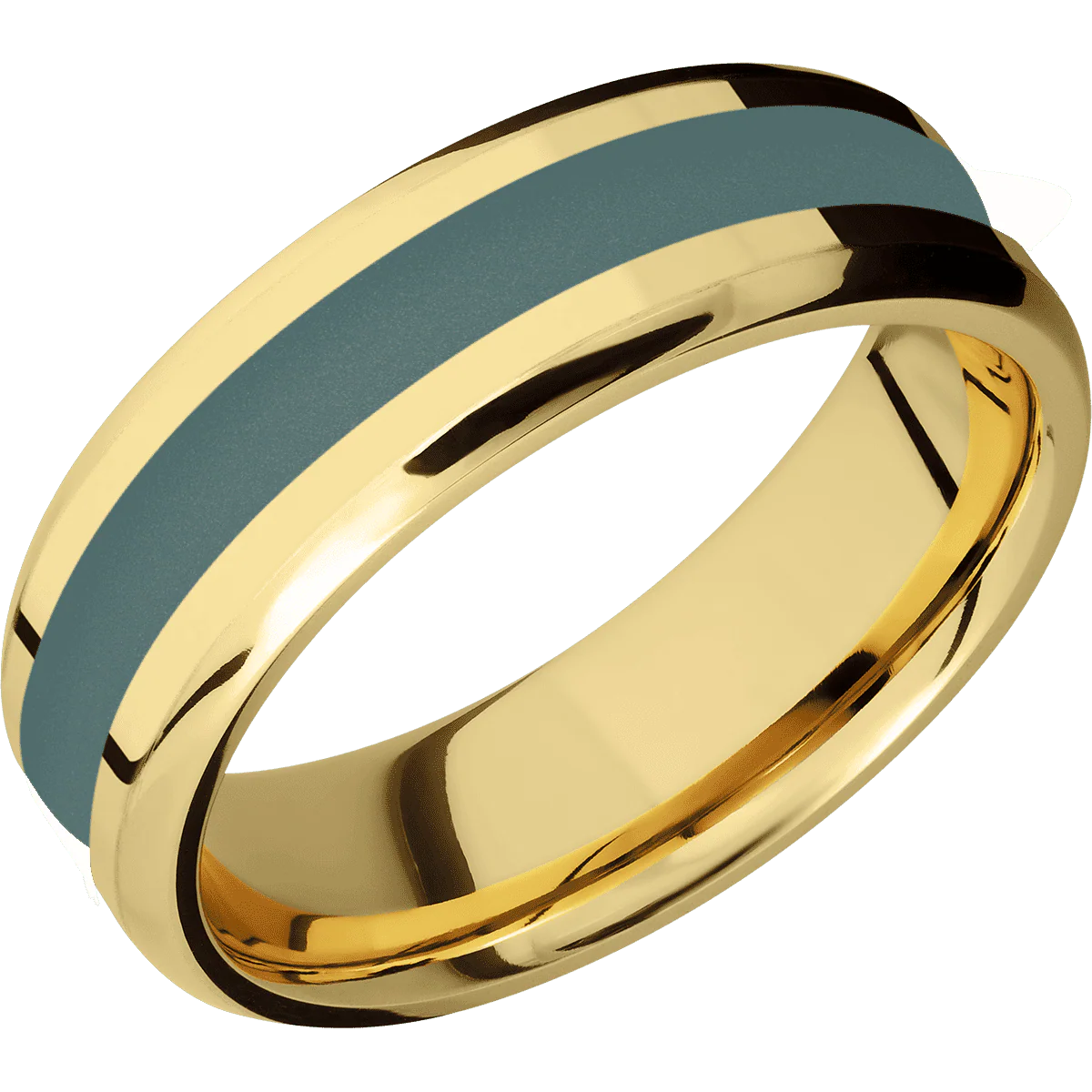 14K Yellow Gold + Polish , Polish Finish - Image 2