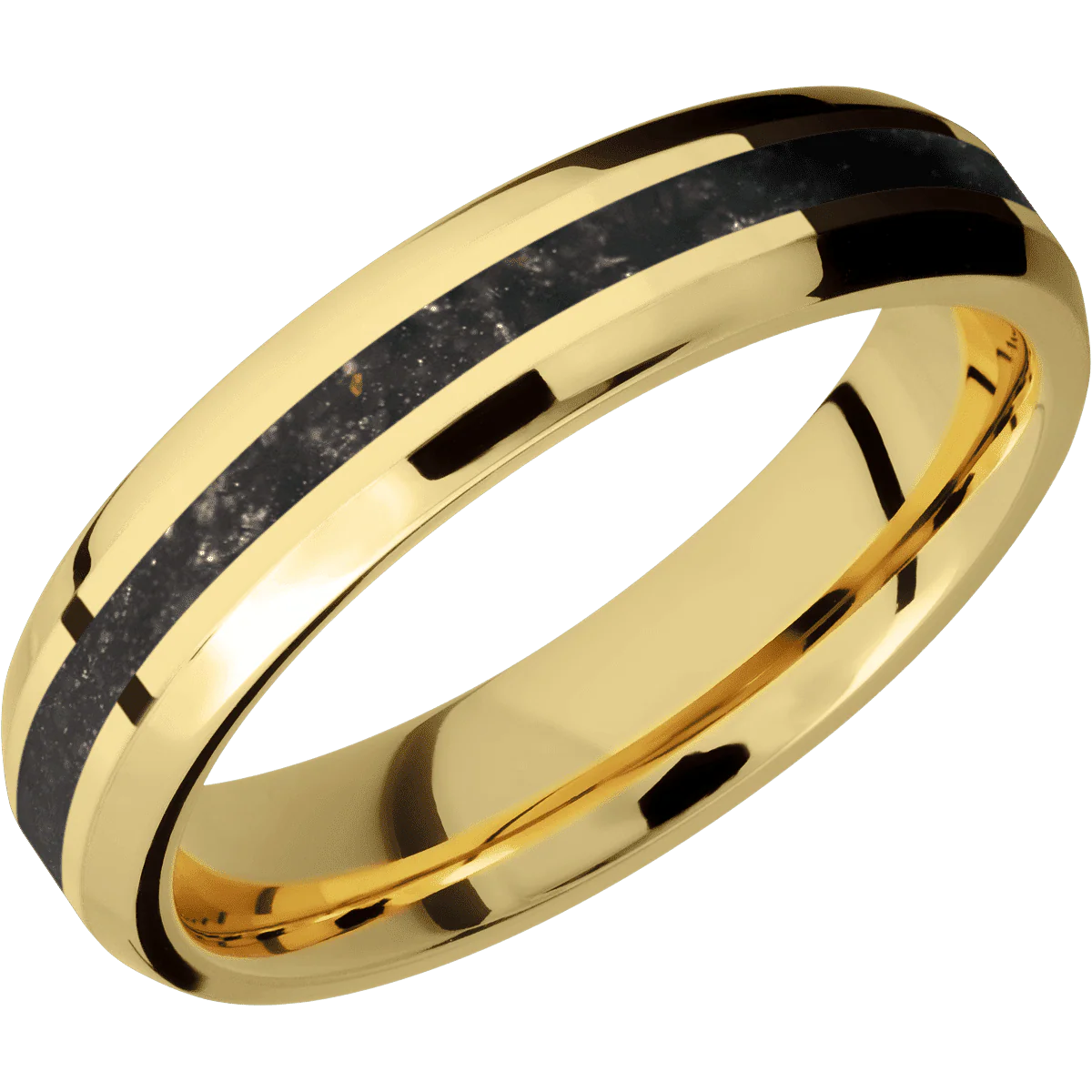 14K Yellow Gold + Polish , Polish Finish - Image 2