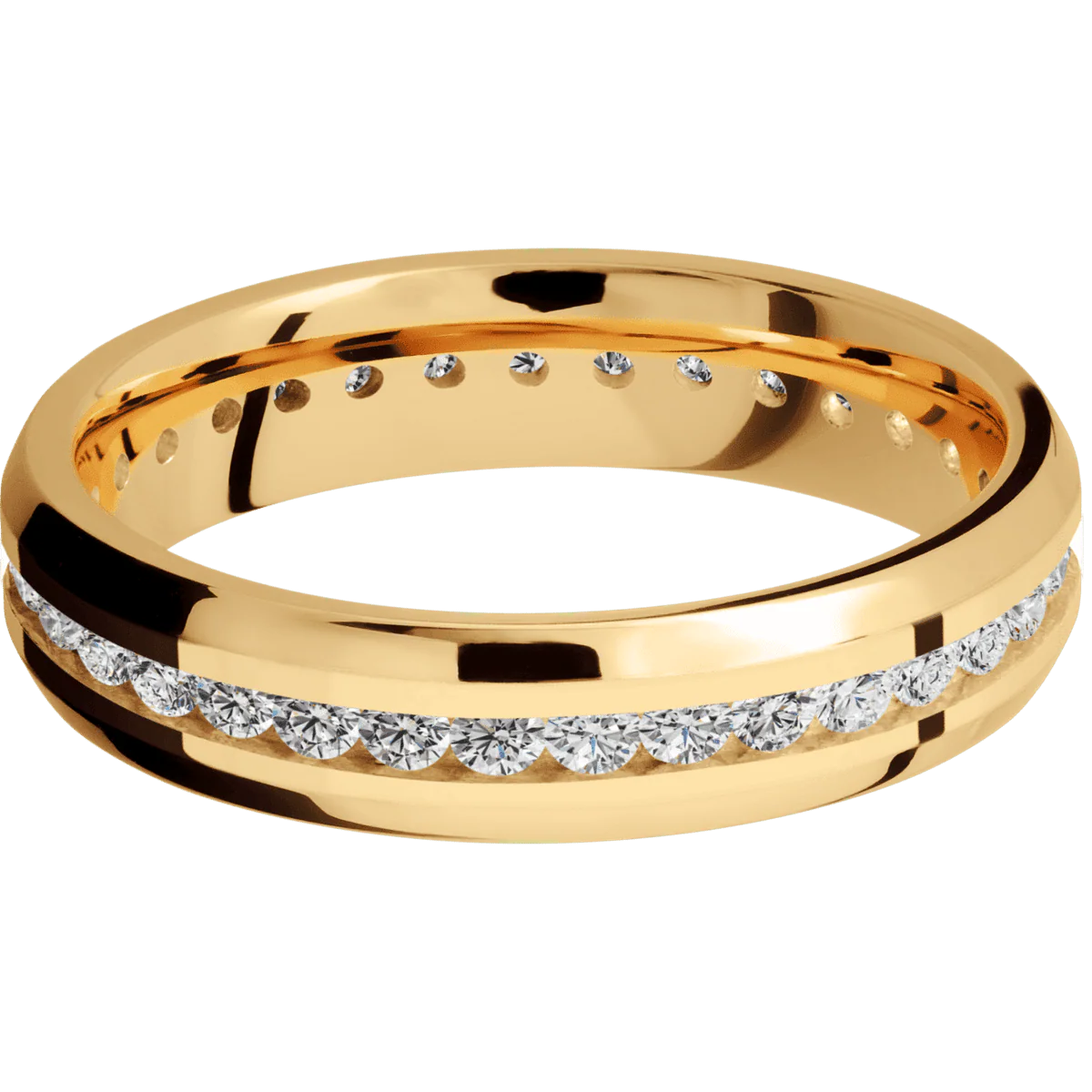 14K Yellow Gold + Polish , Polish Finish - Image 3