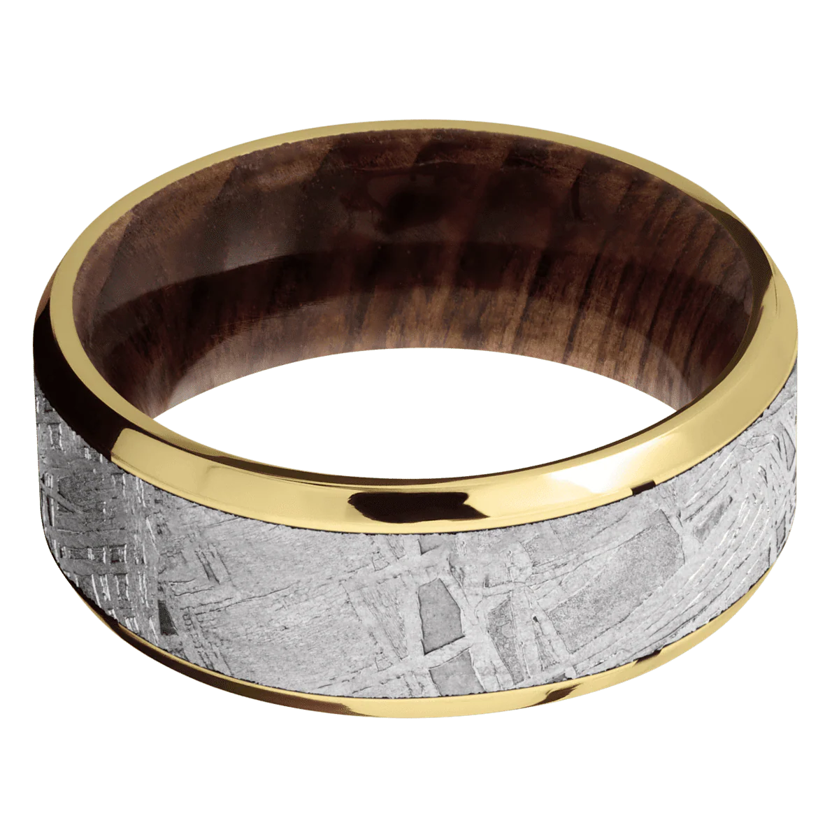 14K Yellow Gold + Polish , Polish Finish + Sequoia - Image 3