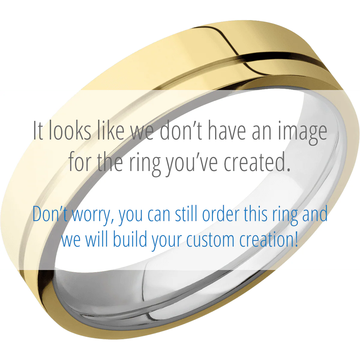 14K Yellow Gold + Polish , Polish Finish + Titanium - Image 2