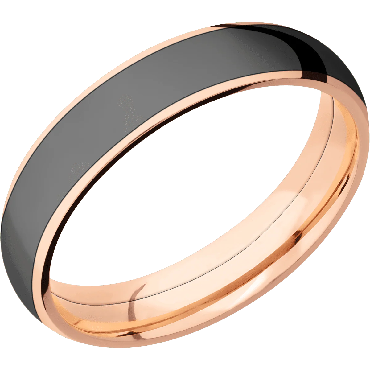 18K Rose Gold + Polish Finish - Image 2