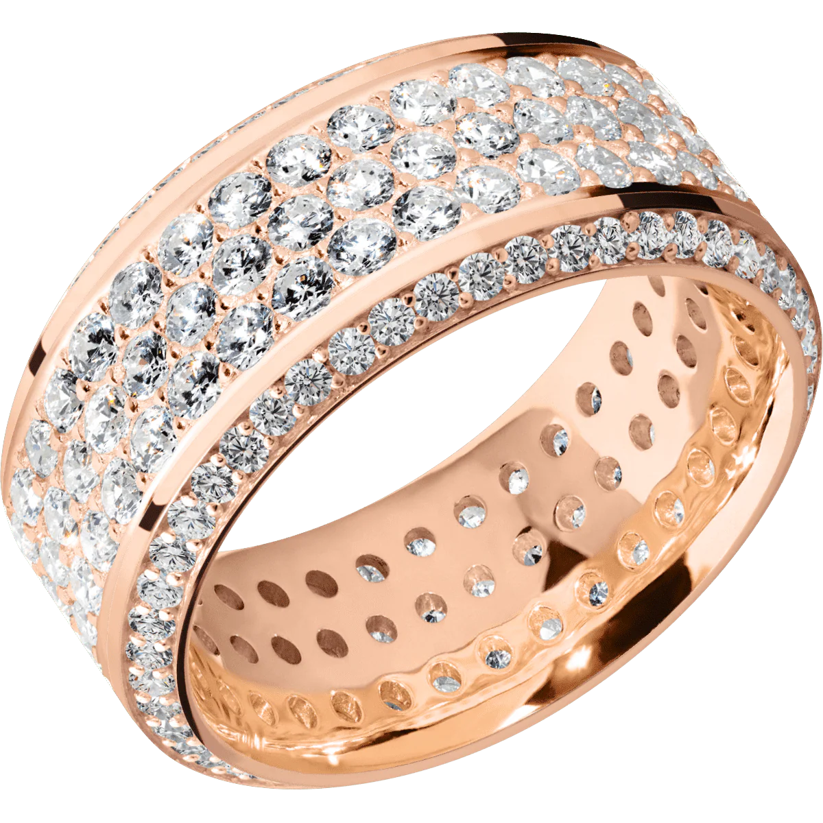 18K Rose Gold + Polish , Polish Finish - Image 2