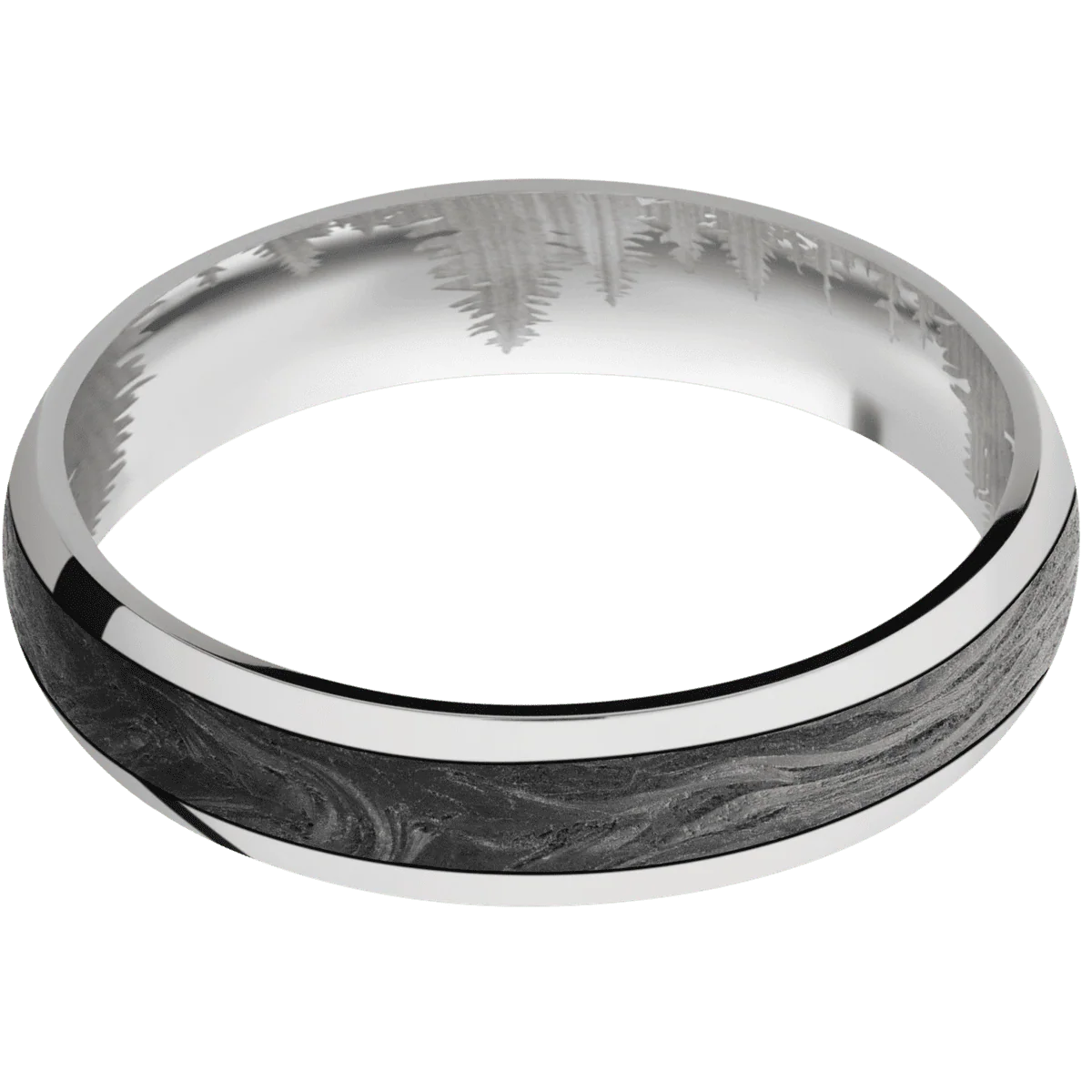 18K White Gold + Polish Finish - Image 3