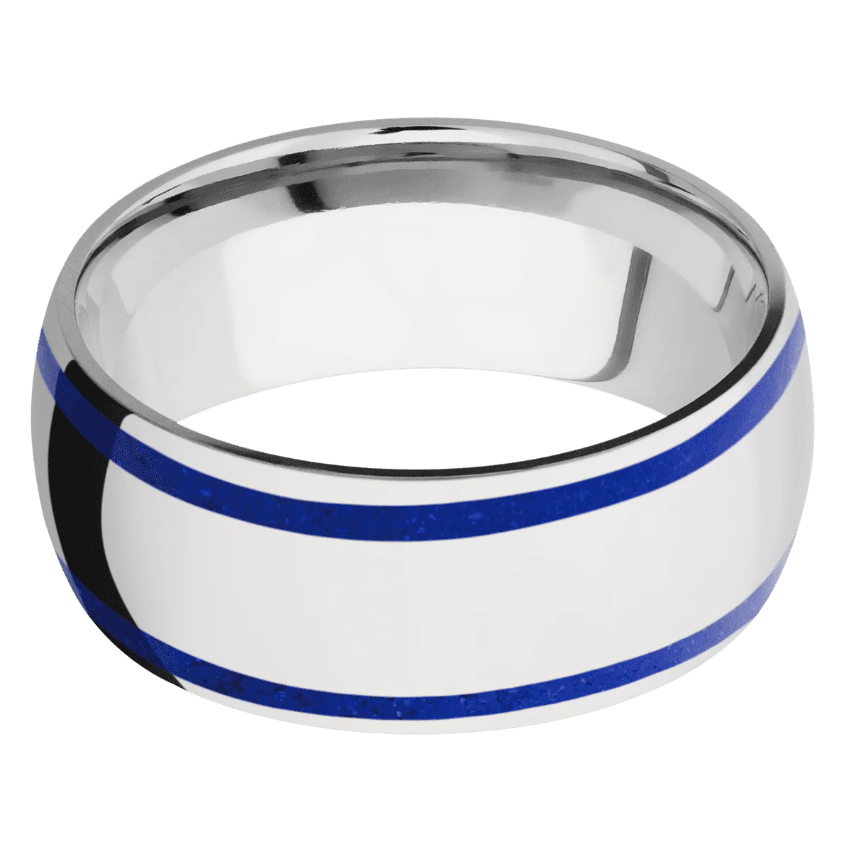 18K White Gold + Polish Finish - Image 3