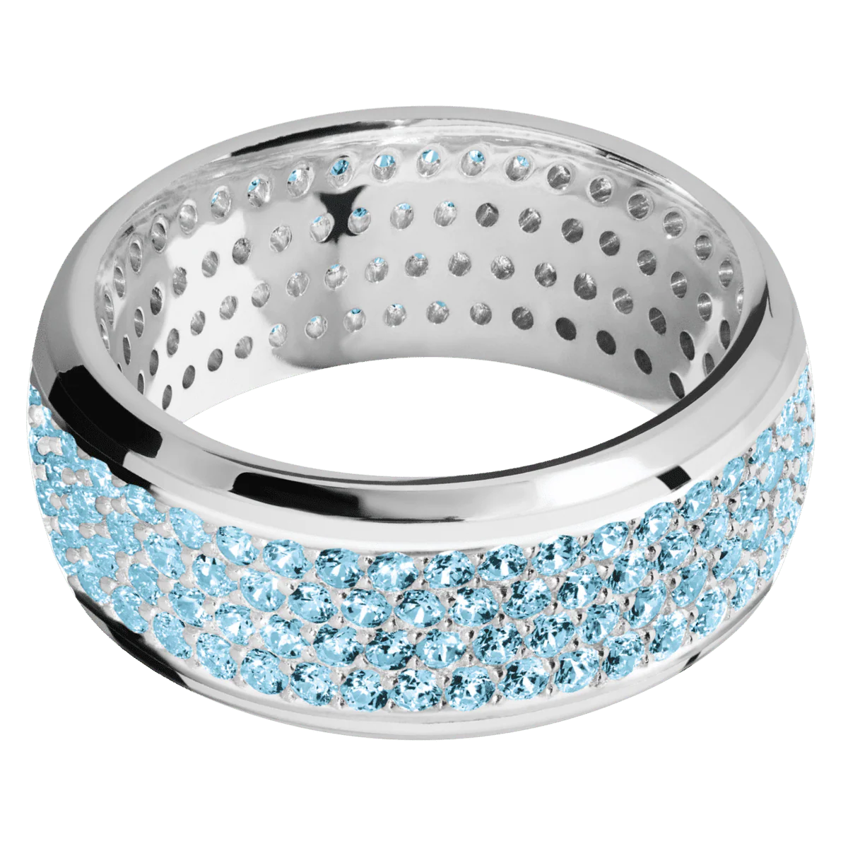 18K White Gold + Polish , Polish Finish - Image 3