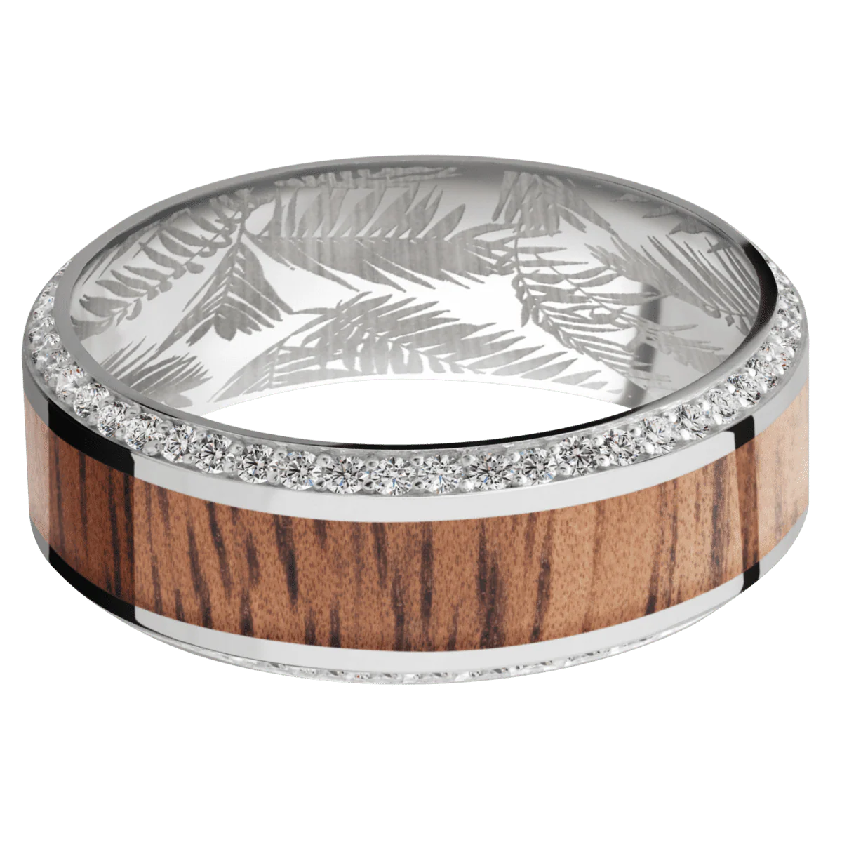 18K White Gold + Polish , Polish Finish - Image 3