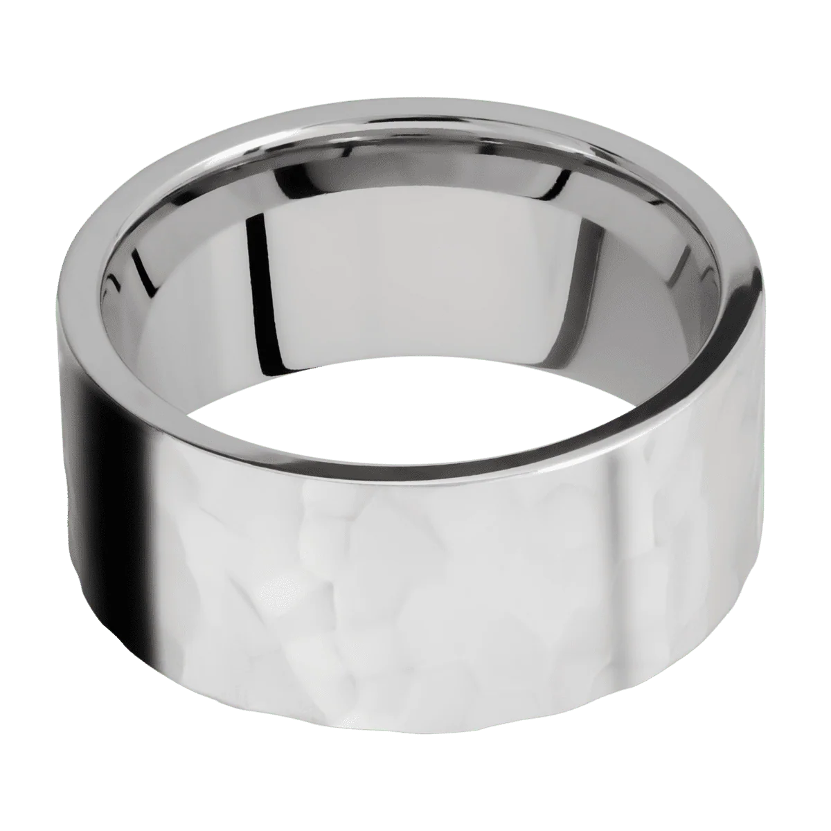18K White Gold + Rockpolish Finish - Image 3