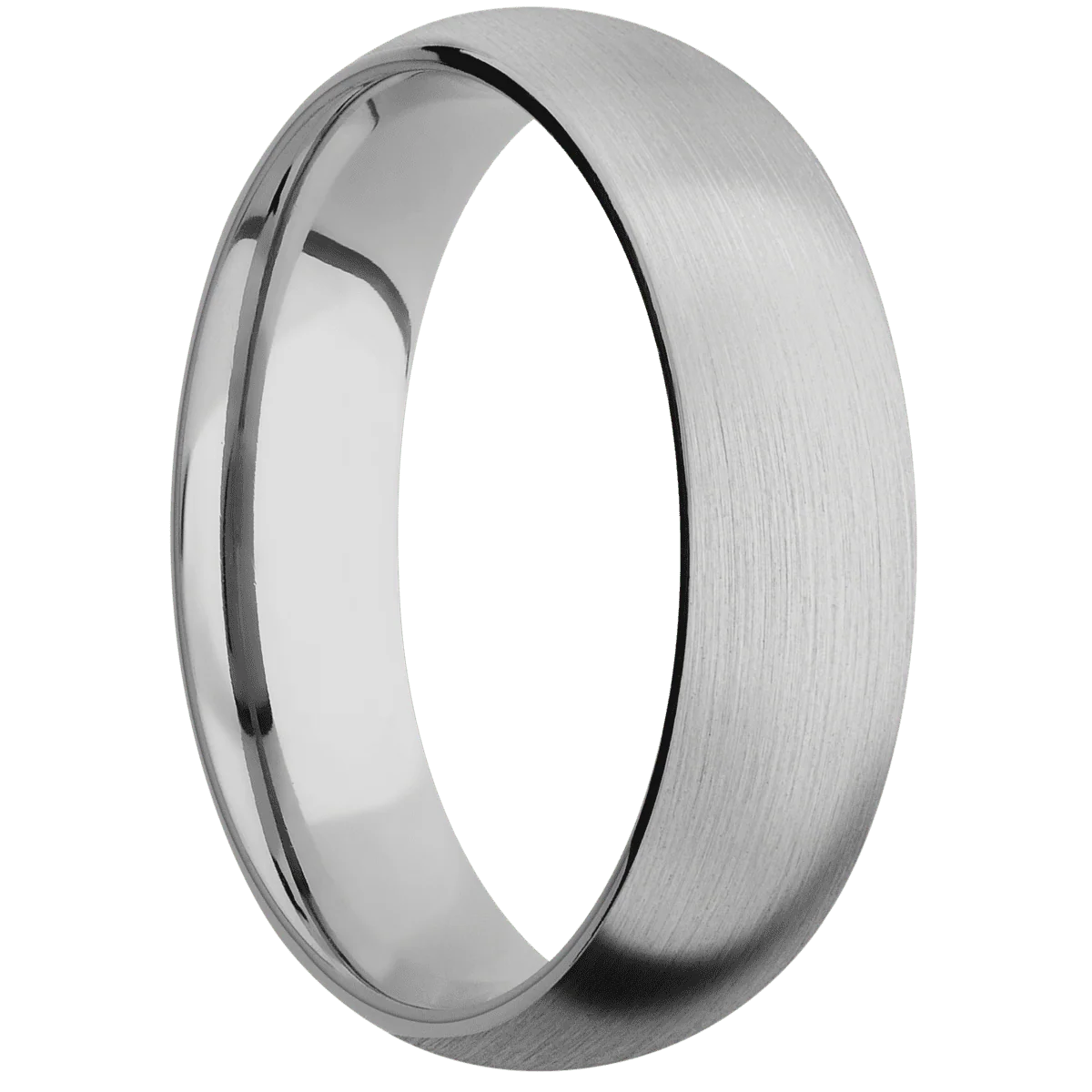 18K White Gold + Satin Finish + Titanium