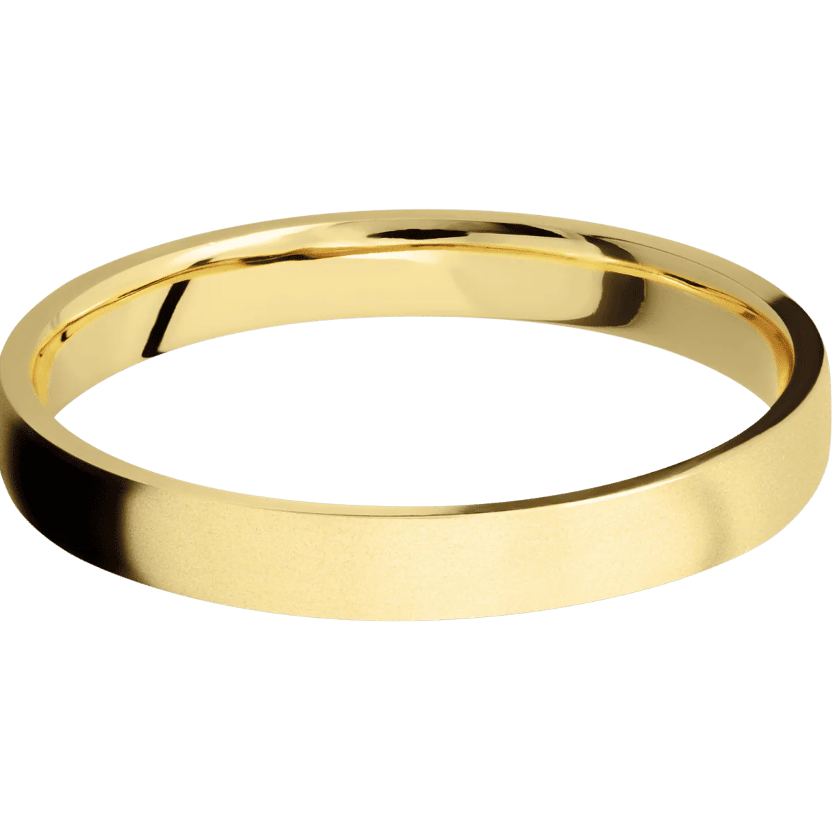 18K Yellow Gold + Bead Finish - Image 3
