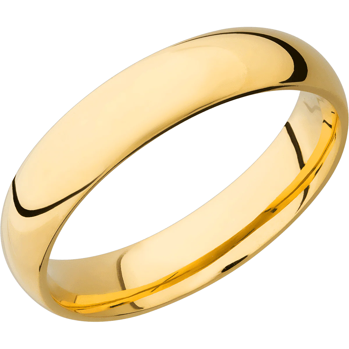 18K Yellow Gold + Polish Finish - Image 2