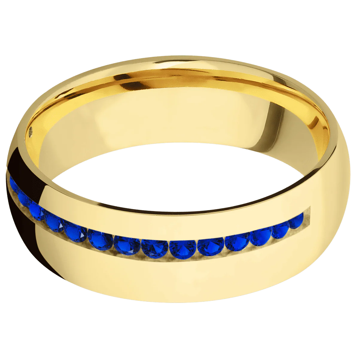 18K Yellow Gold + Polish Finish - Image 3